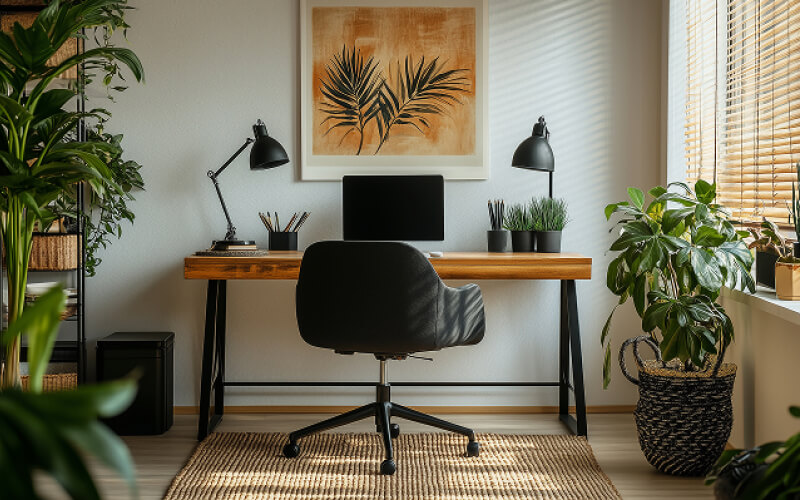快適に過ごせるテレワーク部屋の条件（光・音・家具配置など）