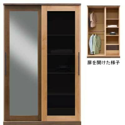 【送料無料】洋服タンス【引き戸】テイク120