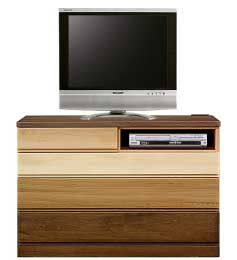 【送料無料】ローチェスト【フルオープンスライドレール】テイク110