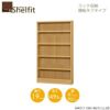 シェルフィット/オーダーメイドラック収納タフ1581-90スリム〔高さ149.9cm・幅81～90cm・奥行19cm棚板タフタイプ【大洋】