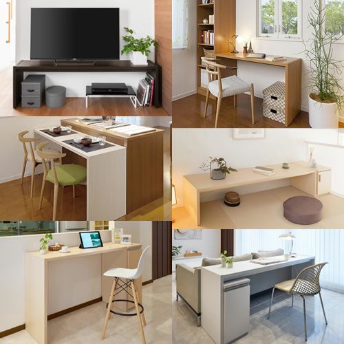 オーダーコンソールOC90151-180R高さ88.3/奥行29.5/幅151-180(cm）【書斎/ダイニング/カウンター/ソファーバックテーブル/窓下/文机/テレビ台/ワークデスク/リビング/ドレッサー/サイドテーブル/DIY/大洋】