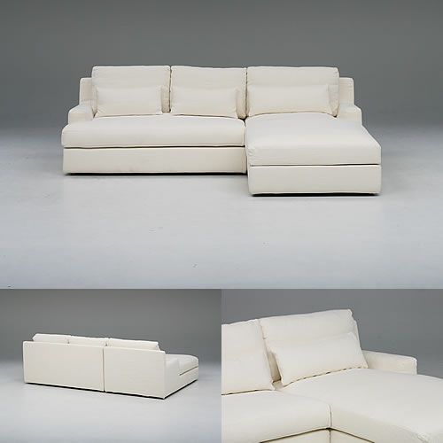 シェーズロングソファパナマRHFアイボリー/529165【フリーウェーブ/FREEWEAVE/フェザー/リラクゼーション/リビング/お昼寝/くつろぎ/ファブリック/アスプルンド/ASPLUND】