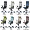コンテッサセコンダCC85BS/ポリッシュ/ブラック/座面メッシュ/ランバーサポート/ヘッドレスト【コンテッサ/オフィス/ホームオフィス/カラー豊富/高機能チェア/スタイリッシュ/オカムラ/】