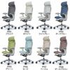 コンテッサセコンダCC85BZ/ポリッシュ/ホワイト/座面メッシュ/ランバーサポート/ヘッドレスト【コンテッサ/オフィス/ホームオフィス/カラー豊富/高機能チェア/スタイリッシュ/オカムラ/】