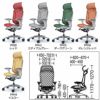 コンテッサセコンダCC85BW/ポリッシュ/ホワイト/座面メッシュ/ヘッドレスト【コンテッサ/オフィス/ホームオフィス/カラー豊富/高機能チェア/スタイリッシュ/オカムラ/】