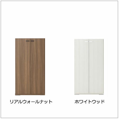 リビングシェルフ棚（板戸）/KFS-60【書棚/収納/リビング/ダイニング/ホームオフィス/フナモコ】