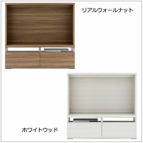 リビングシェルフテレビボード/LTS-120【家電収納/収納/リビング/ダイニング/ホームオフィス/フナモコ】