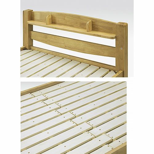 ２段ベッドグラシア掛けハシゴタイプ【寝室/子供部屋/入学準備/お片付け/サンウッディ】