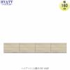 キッチンボードHYATT（ハイアット）奥行45cmタイプ上置きHY-160P【食器棚/家電収納/マンションサイズ/奥行45cm/カラーオーダー/片づけ上手/SAクラフト】
