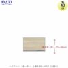 キッチンボードHYATT（ハイアット）奥行45cmタイプ【高さオーダー】上置きHY-40PLZ（左開き）【食器棚/家電収納/マンションサイズ/奥行45cm/カラーオーダー/片づけ上手/SAクラフト】
