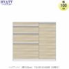 キッチンボードHYATT（ハイアット）奥行50cmタイプ下台HY-D100DR（右開き）【食器棚/家電収納/マンションサイズ/奥行50cm/カラーオーダー/片づけ上手/SAクラフト】