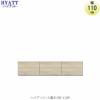 キッチンボードHYATT（ハイアット）奥行45cmタイプ上置きHY-110P【食器棚/家電収納/マンションサイズ/カラーオーダー/片づけ上手/SAクラフト】