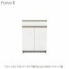 キッチンボードフォースll下台【ロータイプ／奥行51cm】W60-スペース扉【ユニット食器棚/組み合わせ/キッチン収納/片付け/収納上手/高橋木工所】
