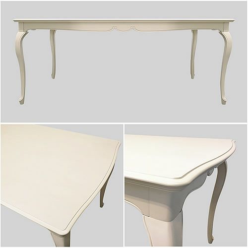 フルールDT180WH【ダイニングテーブル/インテリア/リビング/ダイニング/クラシカル/東海家具】