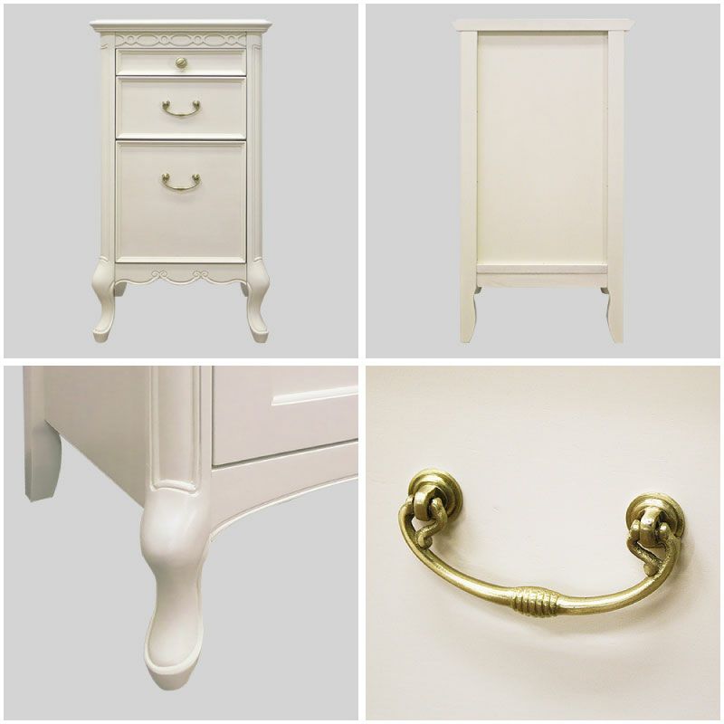 フルールコスメチェストWH【インテリア/クラシカル/東海家具】