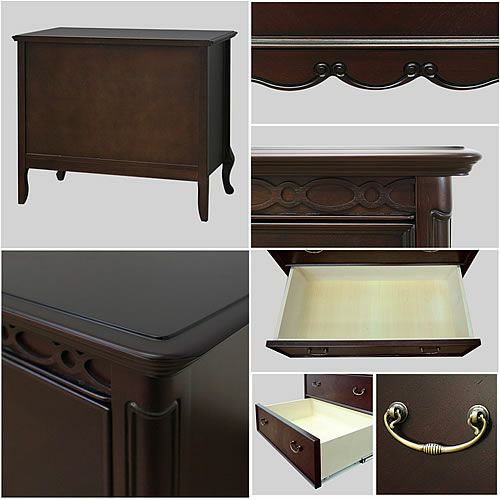 フルールチェスト85DM【インテリア/リビング/ダイニング/クラシカル/東海家具】