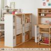 パーテーションシェルフPS-90Hチェリーナチュラル【リビング/ダイニング/寝室/子供部屋/間仕切り/収納/書棚/国産家具/小島工芸】