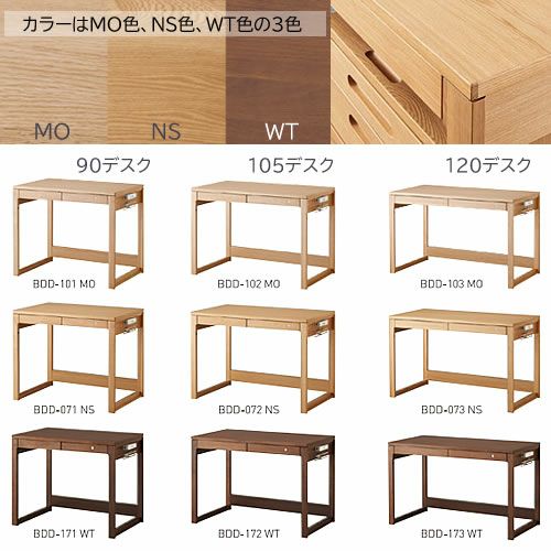 BEENO〔ビーノ〕BDD-071NS90デスク【ナチュラル/学習家具/リビング/シンプル/コイズミ】