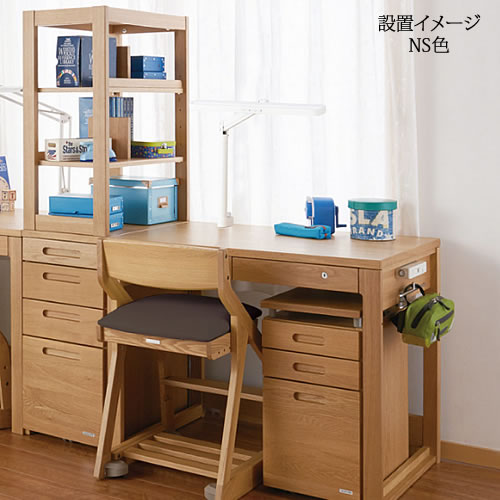 BEENO〔ビーノ〕BDW-136MOスリムワゴン【ナチュラル/学習家具/リビング/シンプル/コイズミ】