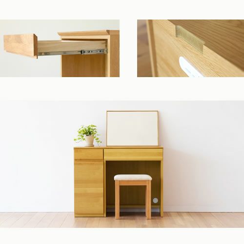 ユニット家具アスター60デスク〔WO〕【収納/リビング/寝室/書斎/組合せ/ナチュラル/高野木工】