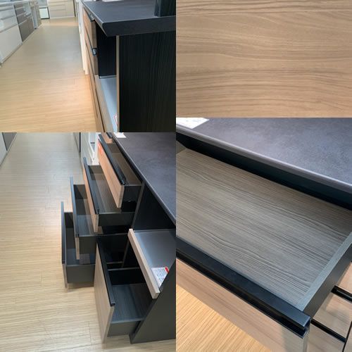 ココットS100カウンター/ミディアム【食器棚/ナチュラル/シンプル/高橋木工】