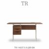TR140デスク/MBR/ステン【ダイニング/ホームオフィス/書斎/サンキコーポレーション】