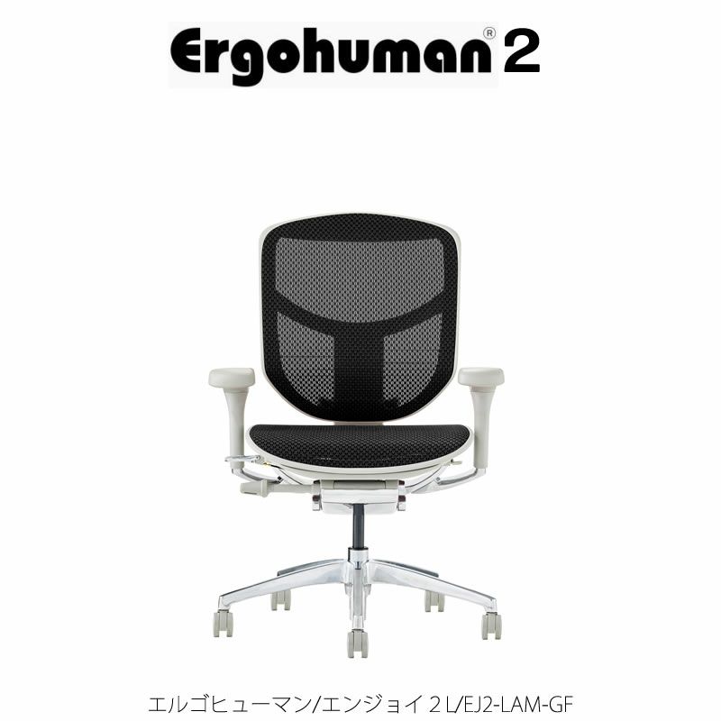 エルゴヒューマンエンジョイ２/ロータイプ/EJ２-LAM-GF【Ergohuman/オフィスチェア/在宅/ホームオフィス/関家具】