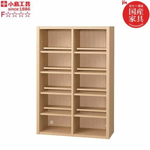 ニューエポックボードNEP-75オープンＡ【日本製国産Ｆ☆☆☆☆壁面収納可変収納書棚】