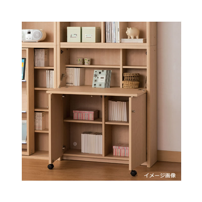 ニューエポックボードNEP-90ライティングデスク【日本製国産Ｆ☆☆☆☆壁面収納可変収納書棚】