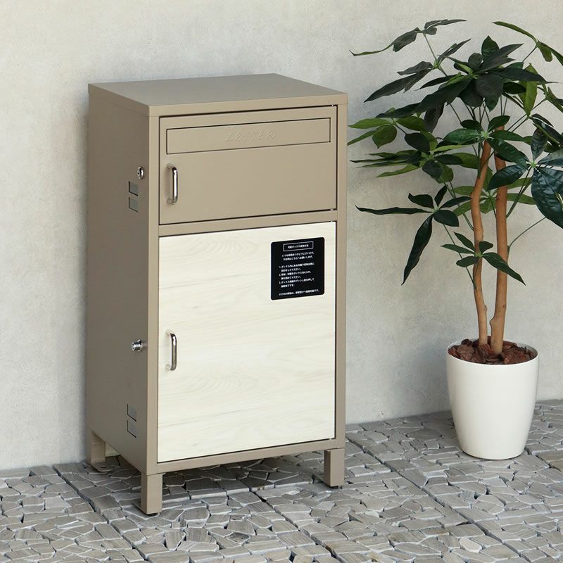 MOJYUモジュ宅配ボックス付ポストダンテ